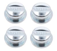 4 CONFEZIONI 64mm nodo tappo antipolvere mozzo ruota rimorchio caravan cuscin...