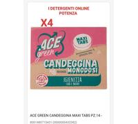 ACE Green Candeggina Monodosi Profumata Igienizzante g 210 - Pz 84