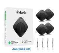 4 Confezioni di Localizzatore Bluetooth Aggiornato per Android, Cercachiavi/Localizzatore Bagagli/Localizzatore Oggetti Certificato , Tag di Tracciamento Intelligente per App Find My Device (Find Hub)