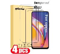 4 Confezioni di Protezione Schermo in Vetro Temperato Anti-Graffio OPPO, Copertura Completa, Facile da Installare, Chiarezza HD, Senza Bolle. Anti-Graffio, Infrangibile, Protezione Schermo in Vetro Te