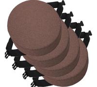 4 Confezioni Diametro 30cm/33cm/35cm/40cm/45cm Cuscini Rotondi per Sedia Cucina, Cuscino per Sedia da Pranzo Rotondo, Cuscini per Sedie Ufficio Antiscivolo con Ganci Elastici(Color 6,40x40x8cm)