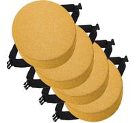 4 Confezioni Diametro 30cm/33cm/35cm/40cm/45cm Cuscini Rotondi per Sedia Cucina, Cuscino per Sedia da Pranzo Rotondo, Cuscini per Sedie Ufficio Antiscivolo con Ganci Elastici(Color 8,45x45x5cm)