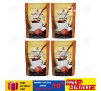 4 Confezioni DXN Lingzhi Black Coffee Ganoderma Reishi Instant Classic Cafe
