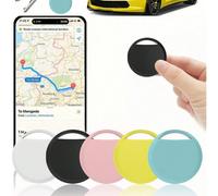 4 confezioni e singolo Apple AirTag Smart Tag, tracciatore GPS di precisione globale, app 'Find My' (non supportata su Android!), dispositivo anti-smarrimento, adatto per stanze, valigie, zaini, porta