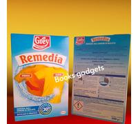 4 Confezioni Grey Remedia Rimedia agli Errori di Bucato Elimina Macchie o Aloni