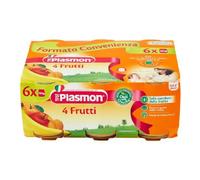 Plasmon - Omogeneizzato Frutta Mista, 6x104 g