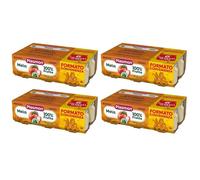 4 Confezioni Plasmon Omogeneizzato Frutta Mela 24 Vasetti da 80 gr