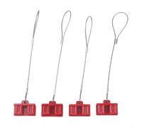 4 connettori in plastica 2P 600 V per roulotte, 4 connettori in plastica | Realizzato in PVC ignifugo, struttura in plastica, resiste a una tensione di 600 V, sicuro per l'uso di alimentazione