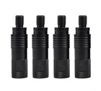 4 connettori magnetici per allarme per canna da pesca alla carpa, connettori magnetici per allarme morso con interfaccia standard da 3/8 per un fissaggio affidabile dell'allarme