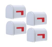 4 contenitori a forma di cassetta postale: scatola di per la