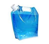 4 contenitori for acqua pieghevoli portatili da 5L/10L - Borsa esterno di grande capacità, serbatoio for bere for campeggio, barbecue, pulizia dell'ambiente(Blue 5L 1pc)