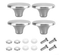 4 coperchi di ricambio in acciaio inox per pentola Dutch Oven resistente al calore Silbner per manico compatibile con Lodge Le Creuset 5,2 cm