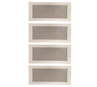 4 coperture di ventilazione in silicone per la sicurezza domestica sicura per bambini protettiva sicura per i registri del pavimento di protezione dei bambini