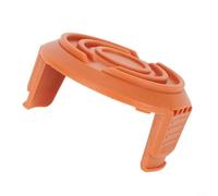4 coperture per bobine per decespugliatore WORX modelli WG150/WG151/WG152/WG153/WG154, tappo di ricambio in plastica arancione per installazione senza attrezzi