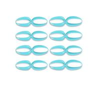 4 coppie di eliche da 5,1 pollici CW CCW PC Materiale compatibile con - Donut 5145 RC FPV Racing Drones(BLUE)