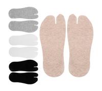 4 coppie no show calzini antiscivolo unisex calze sportive calze a due dita