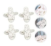 4 coppie pantofole usa e getta delle pantofole da uomo con le pantofole da uomo.