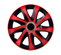 4 copricerchi Drift diametro 14" rosso