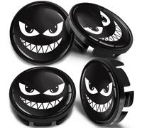 4 COPRIMOZZI LEGA 65MM COMPATIBILI CON CERCHI VW 3B7 601 171 6U7 601 171 NERO CV