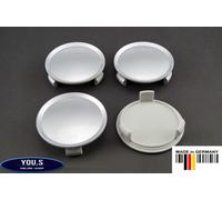 4 Coprimozzi Senza Logo Verniciati 75,0 - 69,9 Mm W163 W164