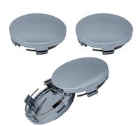 4 coprimozzo da 60 mm, universali, coprimozzi, coprimozzi, color argento, compatibili con Vw Audi, accessori per auto (Od60 mm Id56 mm)