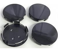 4 Coprimozzo Tappi compatibile DODGE 63mm RAM AVENGER Nero Ruote Gomme Cerchi