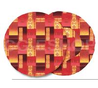 4 COPRISEDIA CON FASCIA ELASTICA ROTONDO PATCHWORK SEDIA CUCINA MODERNO
