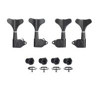 4 corde 18:1 sigillate per basso, accordatura per basso, accordatura pioli per basso compatibile con Ibanez/Yamaha Style acustico/basso elettrico, nero, 2R/2L