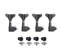 4 corde 18:1 sigillate per basso, accordatura per basso, accordatura pioli per basso compatibile con Ibanez/Yamaha Style acustico/basso elettrico, nero 4R