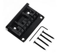 4 Corde Basso Chitarra Ponte Regolabile String Bass Bridge Struttura Metallo 79.5x51.5MM Ponte Chitarra Per Professionista