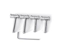 4 corde Basso per chitarra elettrica Ponte a sella Stringa Piastra a sella Blocco Accessori per strumenti musicali Set ricambio Parti strumenti musicali Blocco per basso elettrico Ponte a sella