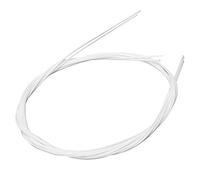 4 corde di ricambio per ukulele, 53,3 cm, 66 cm, in nylon, colore bianco, lavorazione creativa e squisita, pratiche e professionali