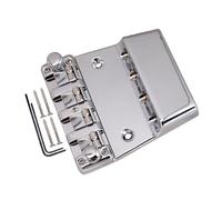 4 corde Hard Tail Fisso Bass Guitar Ponte Per Chitarra Basso Elettrico In