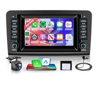 4 Core 64G Wireless Carplay Android 15 Autoradio per Mercedes Benz ML GL W164 ML350 ML500 GL320 X164 ML280 7 Pollici Autoradio Android Auto GPS Navi WiFi Bluetooth FM/RDS EQ/SWC Telecamera Posteriore
