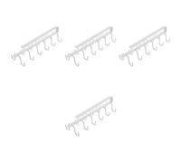 4 Count Appendiabiti Per Utensili Da Cucina Supporto Appendere Sotto L'armadio