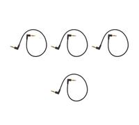 4 Count Cavo Di Ingresso Aux Per Auto Da 3,5 Mm Maschio-maschio Audio