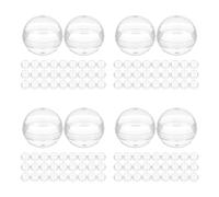 4 Count Palline Trasparenti Riempibili Di Plastica Del Distributore Automatico