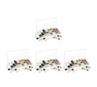 4 Count Scatola Porta Oggetti Con Scomparti Contenitore Portaoggetti Del Vano