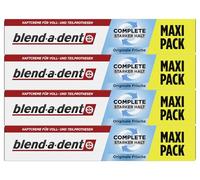 4 creme Blend-a-dent super adesive, extra forti, originali, 70 g