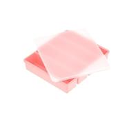 4 cubetti di ghiaccio giganti in silicone a griglia, stampi for vassoi quadrati, strisce lunghe, strumenti da cocktail durevoli e grandi dimensioni(Pink)