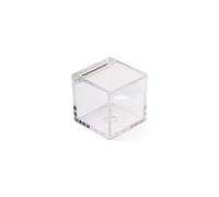 4 cubo scatole bomboniere trasparenti plexiglass 8x8x8 cm FCA-PLEX8X8X8-4