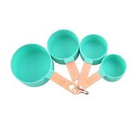 4 cucchiai dosatori/tazze utensili da cucina in acciaio inox cucchiaino dosatore utensili per liquidi secchi misurini misurini per contenitori