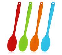 4 Cucchiai In Silicone Da 28 cm Resistenti Al Calore Utensili Da Cucina