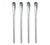 4 cucchiaini piccoli cucchiaini da caffè in acciaio inox, mini spoon per espresso, ideali per cucina, bar e feste