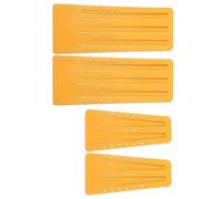 4 cunei per spaccalegna in plastica ABS resistente, design a spillo per taglio alberi e attrezzature per motoseghe Cunei per motosega