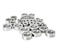 4 cuscinetti a sfere in miniatura 3x6x2,5 4x7x2,5 4x8x3 5x8x2,5 5x10x4 5x11x4 6x12x4 8x12x3,5 10x15x4 12x18x4mm Set di cuscinetti for auto RC(20x27x4mm)