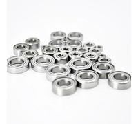 4 cuscinetti a sfere in miniatura 3x6x2,5 4x7x2,5 4x8x3 5x8x2,5 5x10x4 5x11x4 6x12x4 8x12x3,5 10x15x4 12x18x4mm Set di cuscinetti for auto RC(4x7x2.5mm)