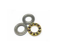 4 cuscinetti assiali a sfere F2-6M F2.5-6M F3-8M F5-10M F6-12M F7-15M F8-16M F10-18M F12-21M F12-23M 3-in-1 cuscinetto assiale a sfere (F10-18 m, 10 x 18 x 5,5,5 cm) )
