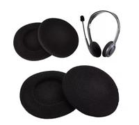 4 cuscinetti auricolari di ricambio adatti per Sennheiser EPOS PC 2 Chat PC 3 Chat PC 5 Chat PC 7 USB PC 8 USB X 2 cuffie