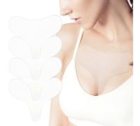 4 Cuscinetti in Silicone Riutilizzabili, Cuscinetti Seno & Décolleté a Forma di Cuore, Anti-Rughe per il Seno, Cura della Pelle per Donne & Ragazze